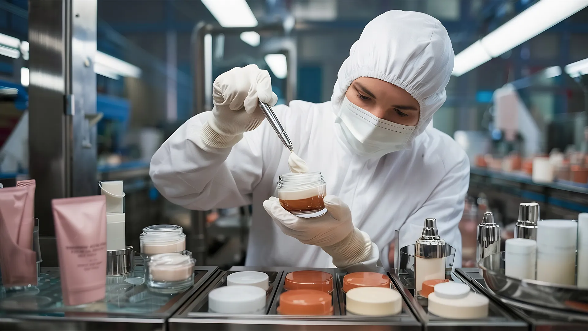 kontrola produkcji kosmetyków marki własnej